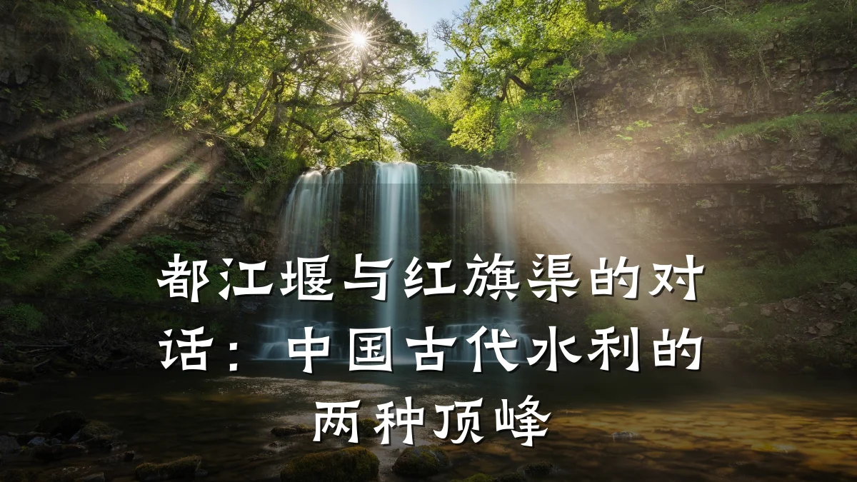 都江堰与红旗渠的对话:中国古代水利的两种顶峰